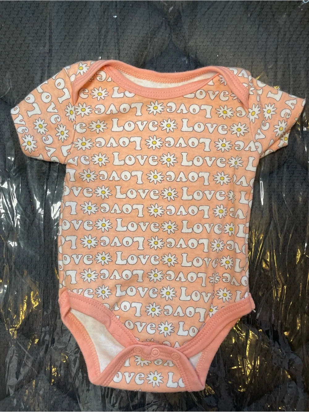 Carter's Pink & Yellow Baby Girls 3-Pack One-Piece Bodysuits